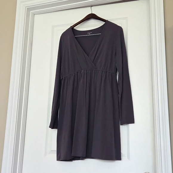 Garnet Hill gray, long sleeve, size large - Picture 1 of 6